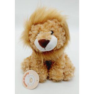 Lion Stuffed Animal Tan 8" Apricot Lamb Plush Yellow